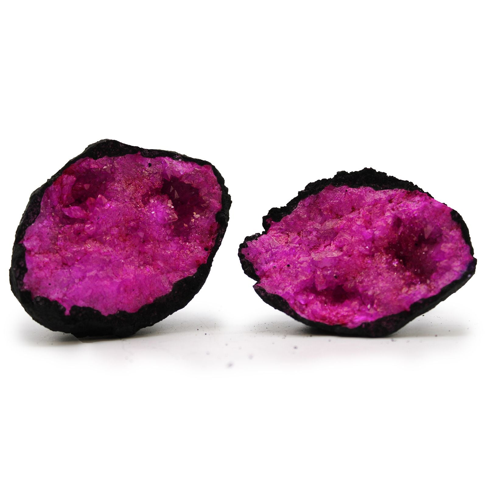 Geodi di Calzite Colorati - Rosso Scuro/Rosa 1pezzo