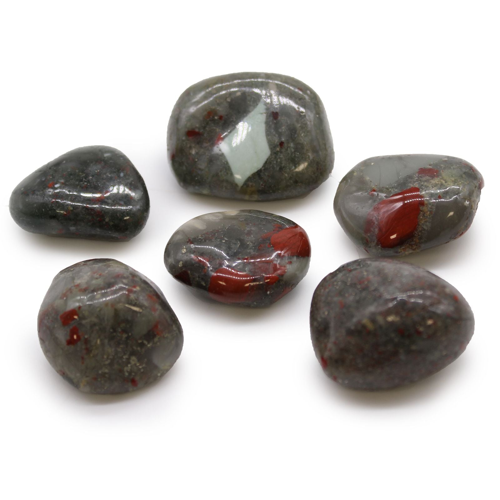 Pietre Africane Grandi - Eliotropio Seftonite 6pezzi