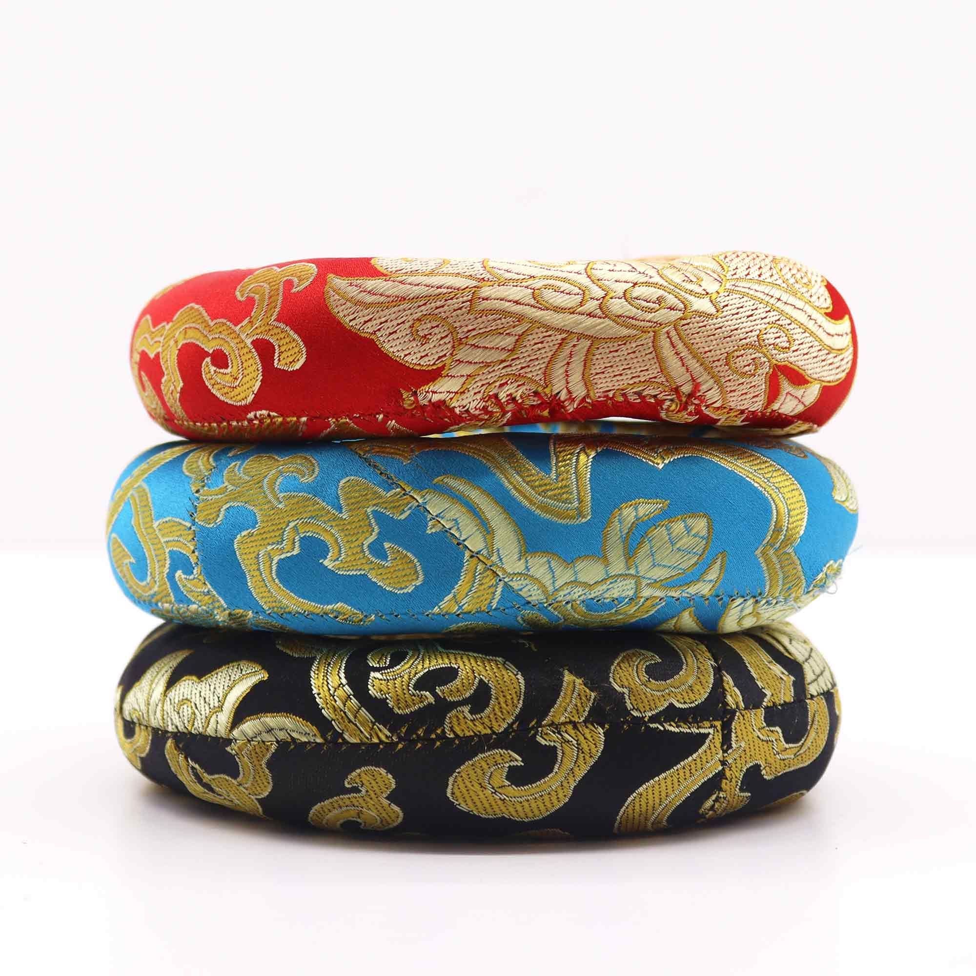 Cuscino per Campana Tibetana 12cm - Colori Assortiti