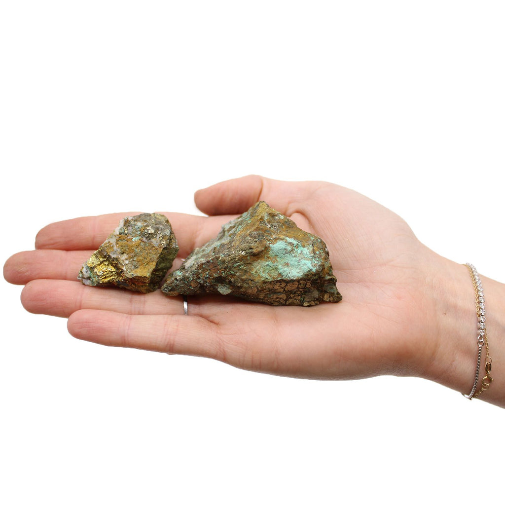 Campione di Minerali - Calcopirite (ca. 80 pezzi)
