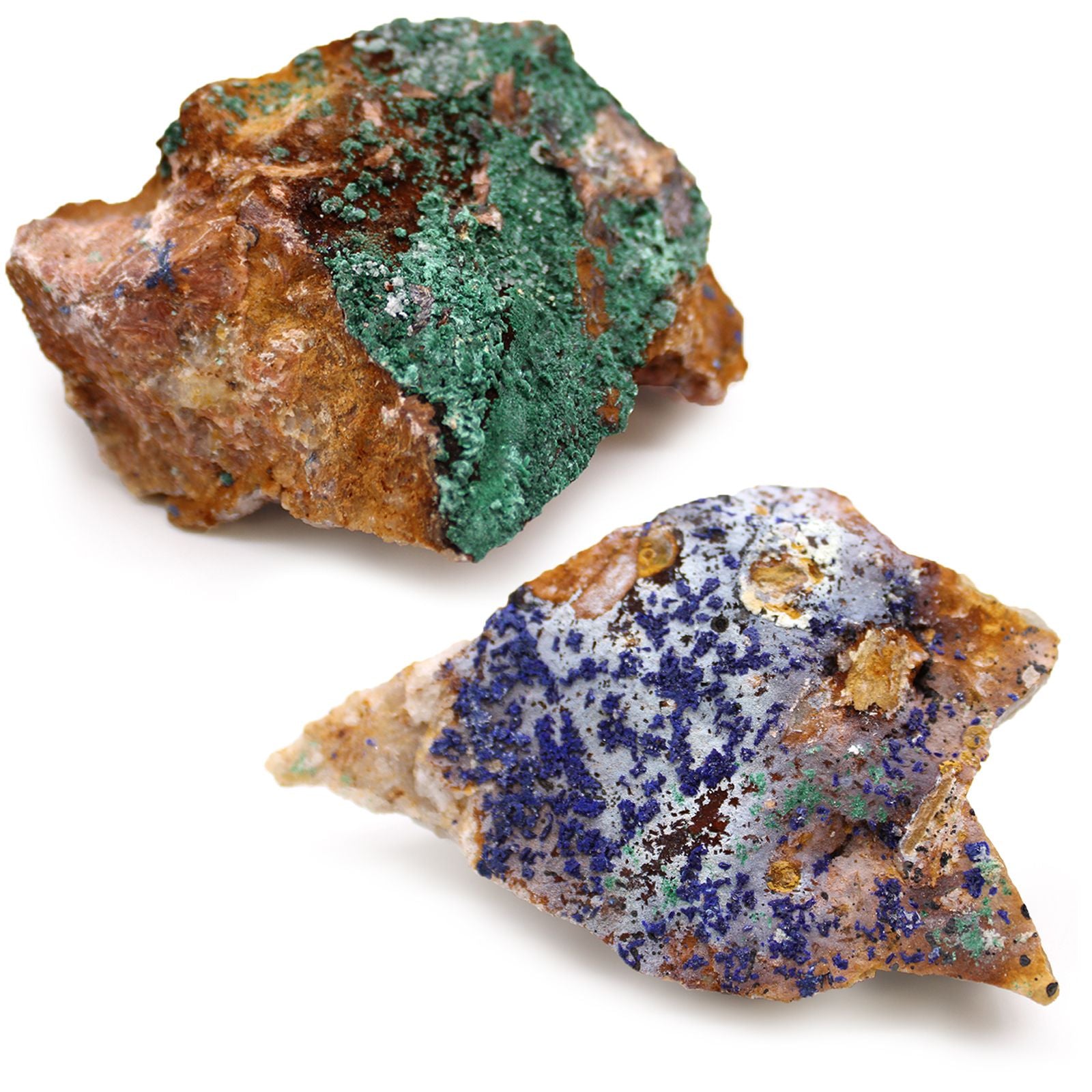 Campione Azurite Malachite (circa 20 pezzi)