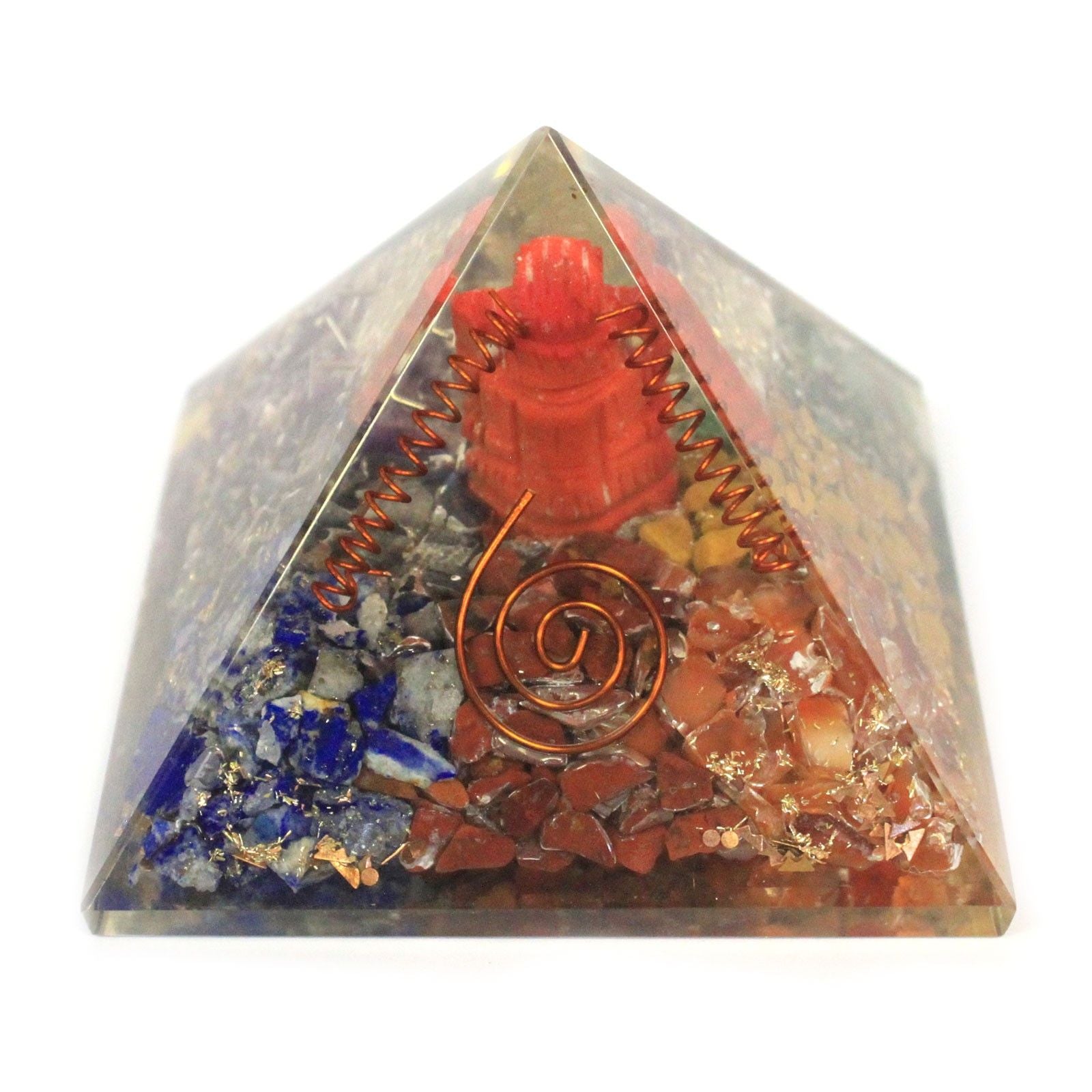 Piramide Orgonite 70mm Grande - Ganesh