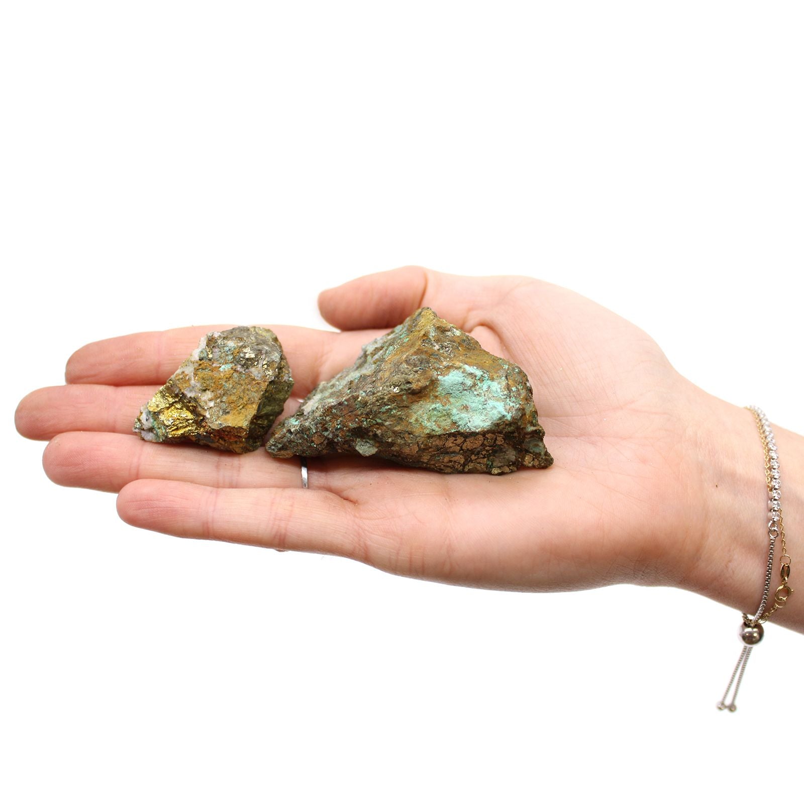 Campione di Minerali - Calcopirite (ca. 80 pezzi)