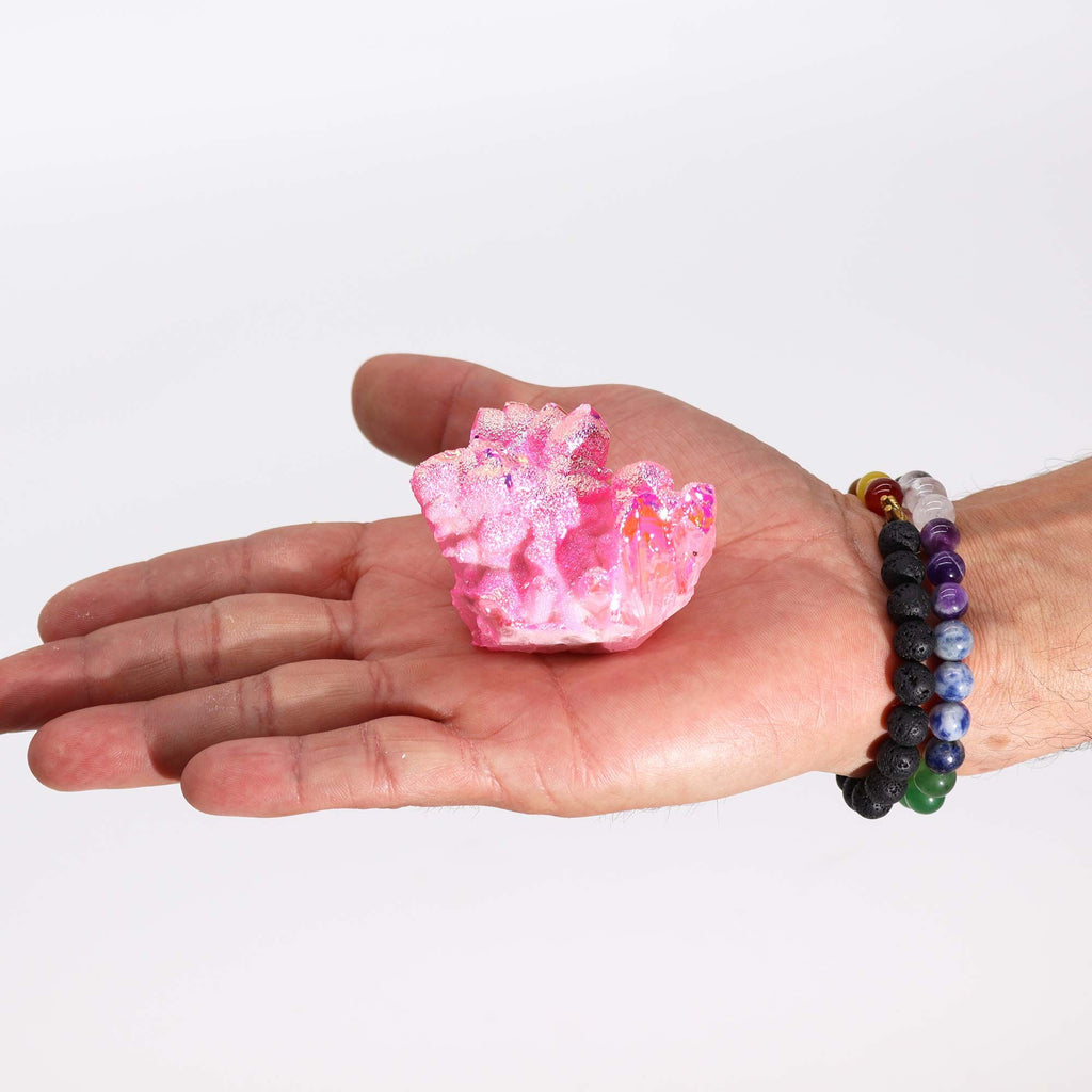 Quarzo Rosa Aura 1pezzo