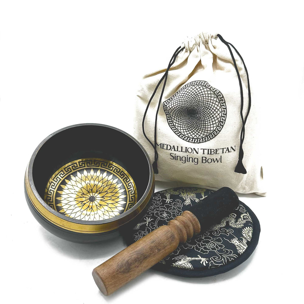 Ciotola Tibetana Artigianale 14cm - Set Mandala
