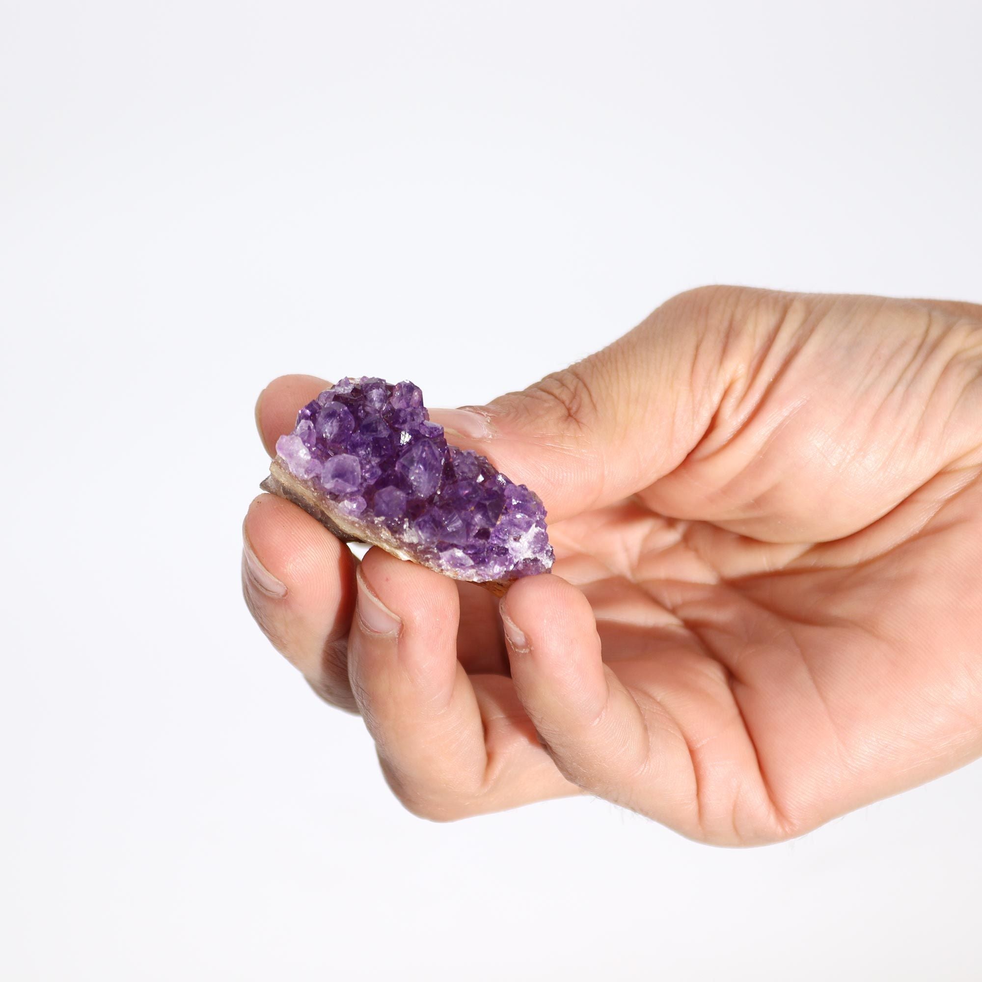 Piccolo Geode di Ametista Naturale Alta Qualità 3-8cm