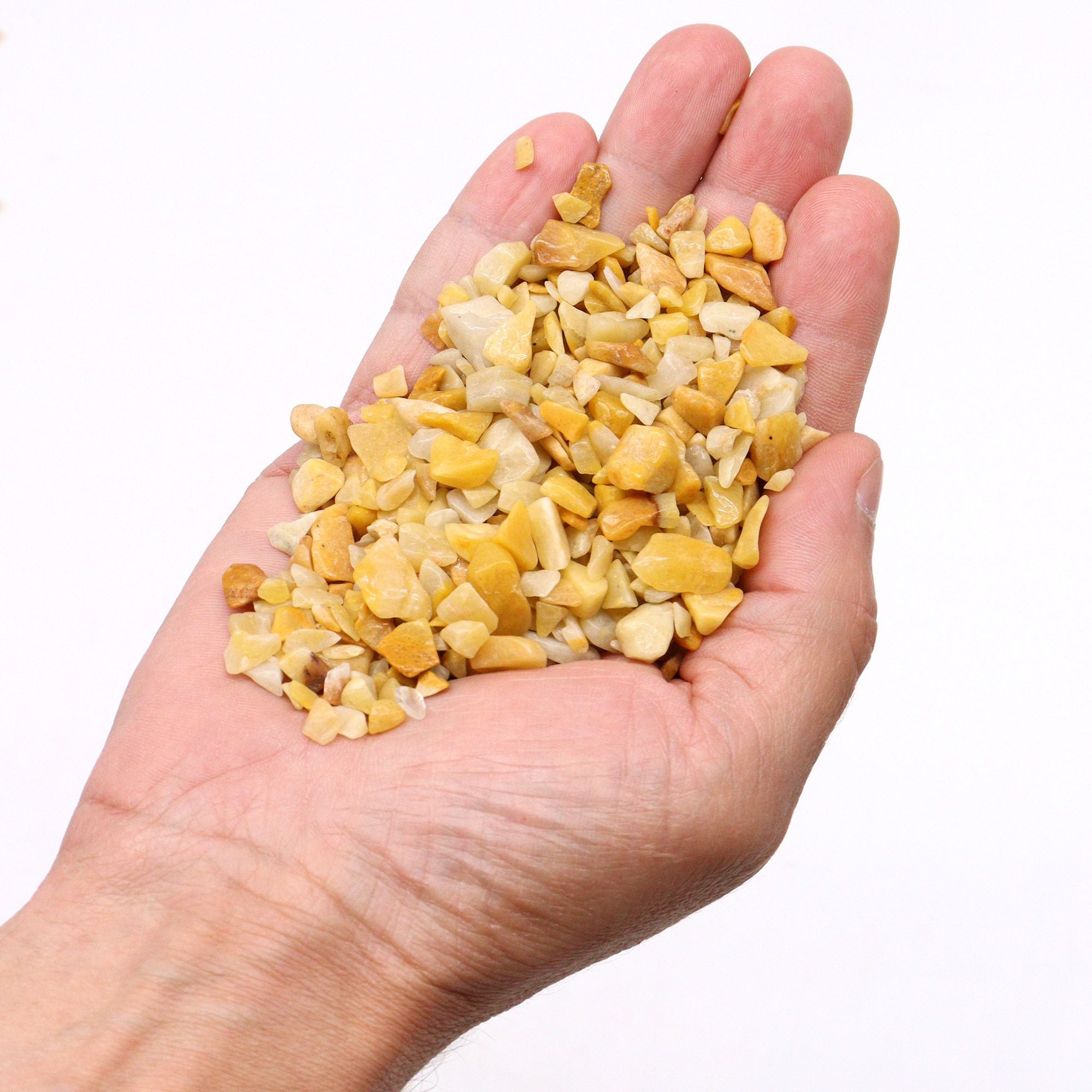Chips di Quarzo Dorato Gemme All'ingrosso - 1KG