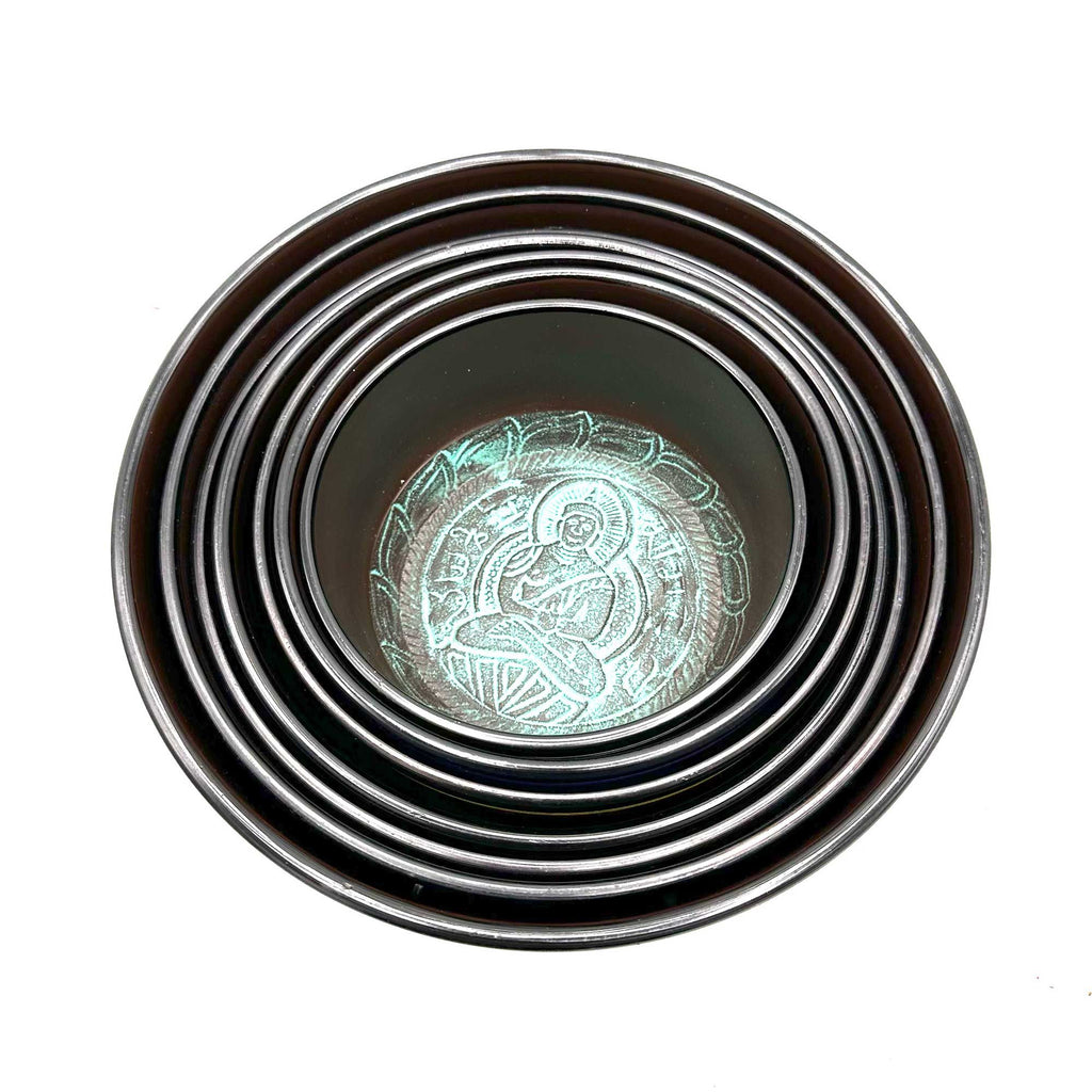 Set di Sette Ciotole Chakra (14-22cm)
