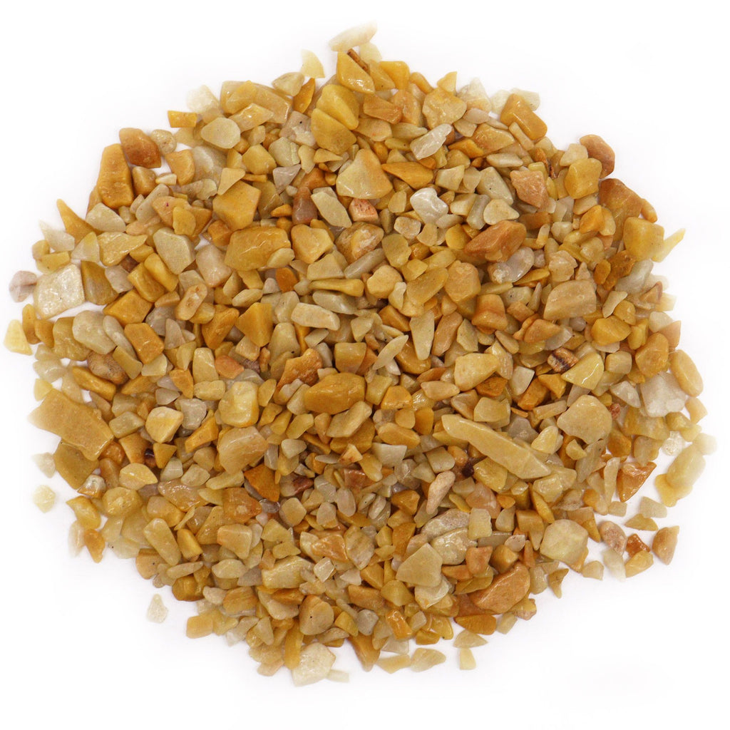 Chips di Quarzo Dorato Gemme All'ingrosso - 1KG
