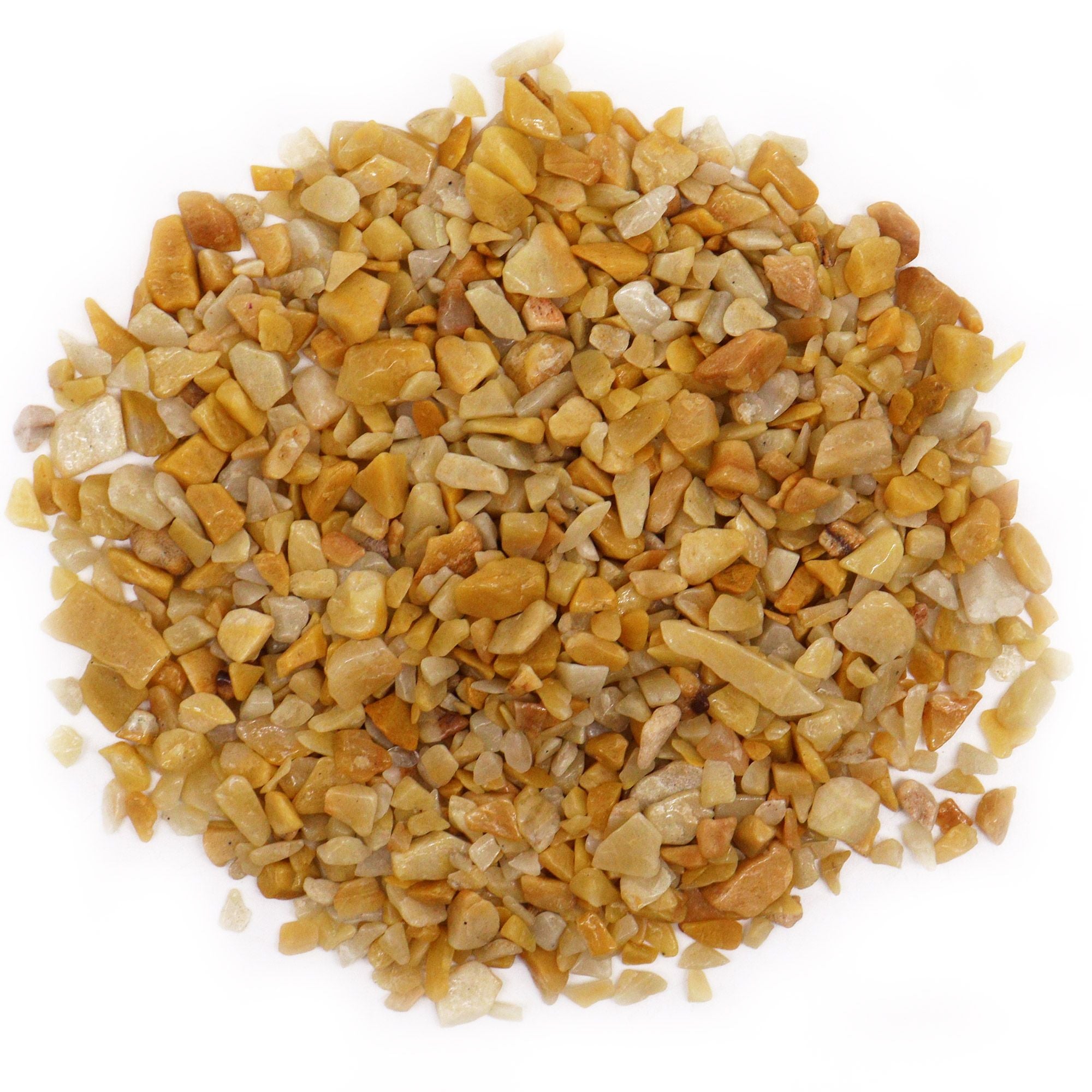 Chips di Quarzo Dorato Gemme All'ingrosso - 1KG