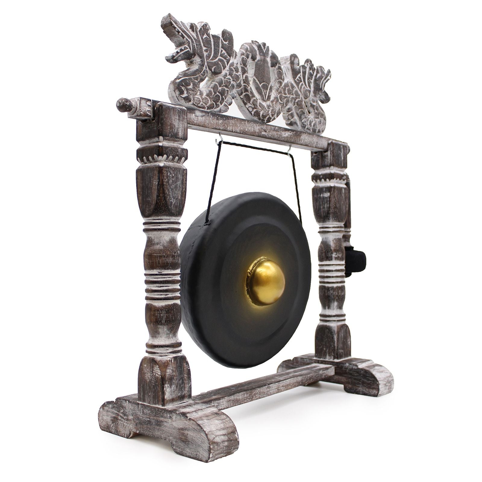 Gong Piccolo con Supporto 25cm - Nero