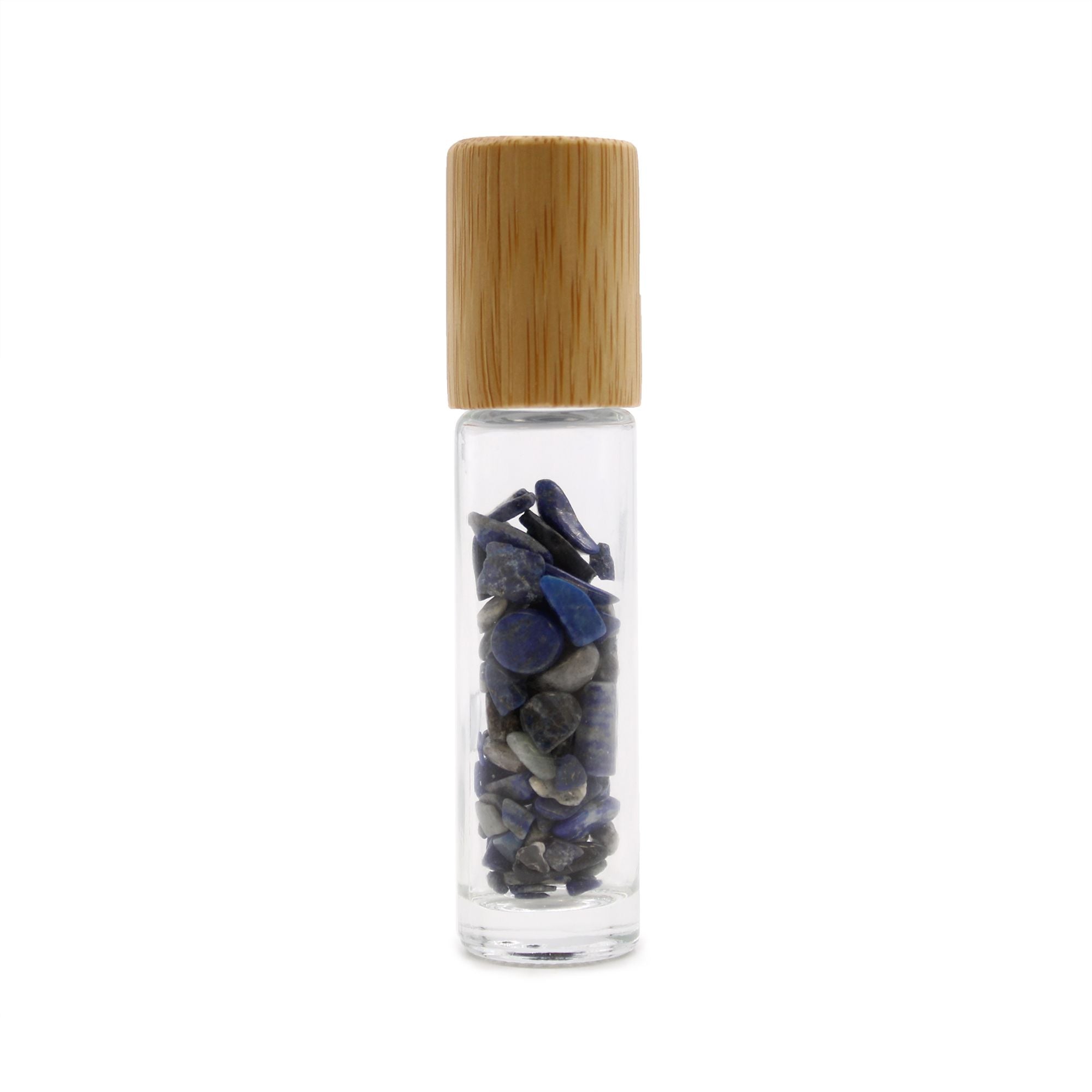 Roller Olio con Sodalite con Tappo in Legno