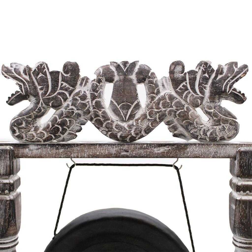 Gong Piccolo con Supporto 25cm - Nero