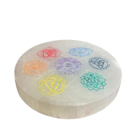 Piastrina di Ricarica 8cm - Design Chakra - colore