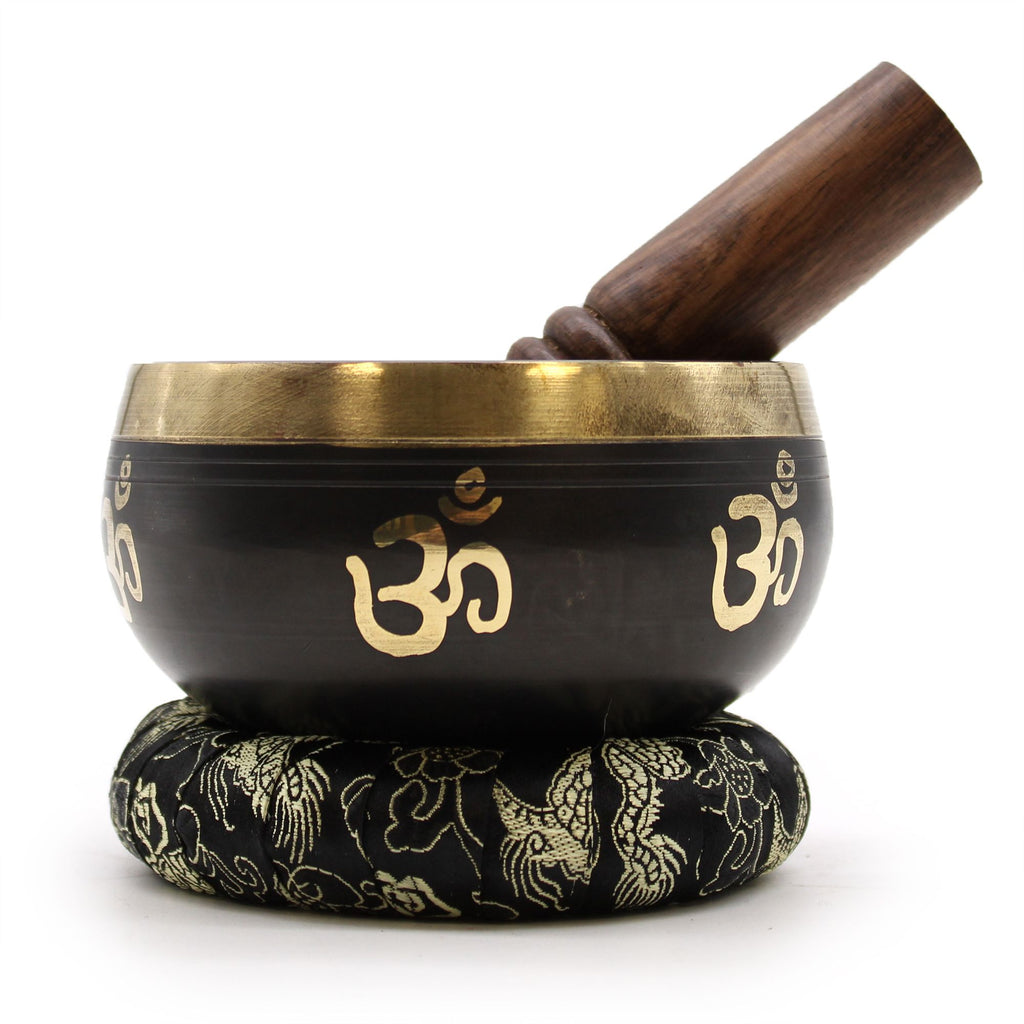 Set Campana Tibetana Yoga Om