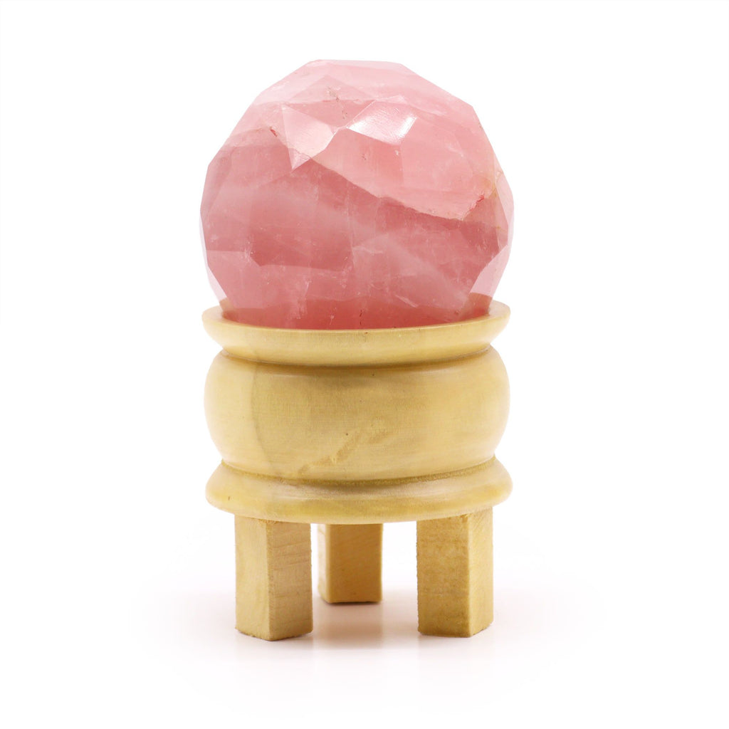 Sfera con Stand - Quarzo Rosa