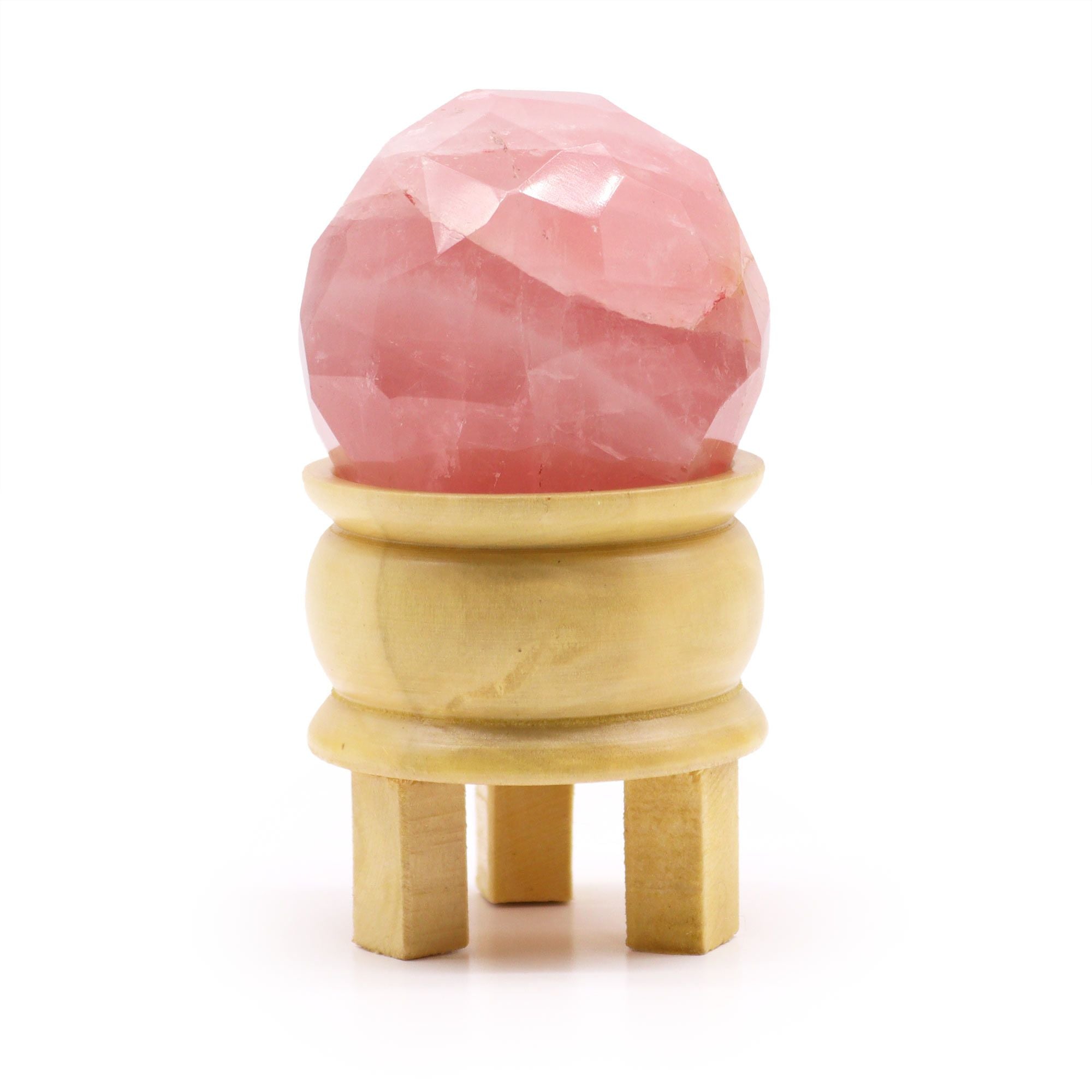 Sfera con Stand - Quarzo Rosa