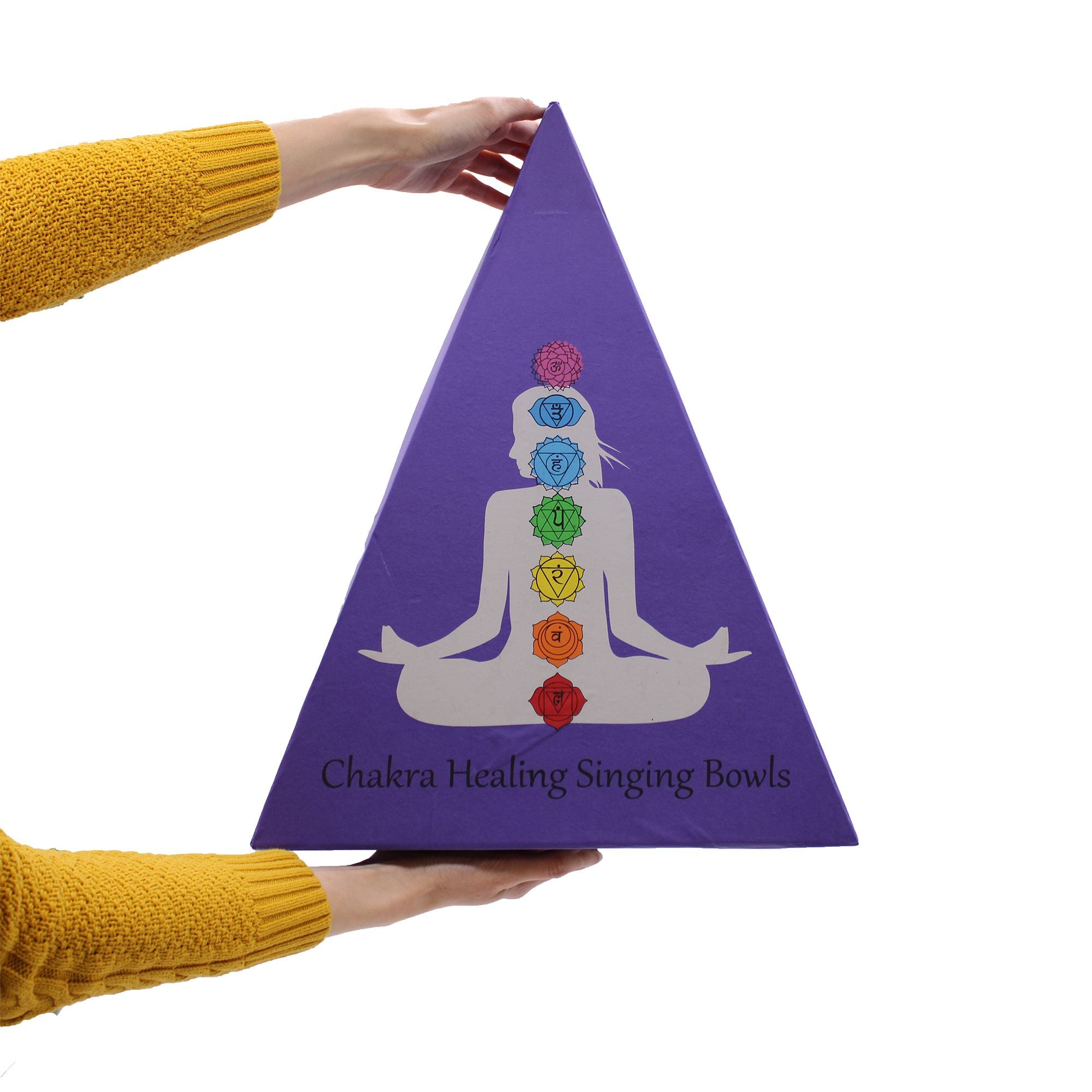 Set Regalo Campana Tibetana Piramide Chakra