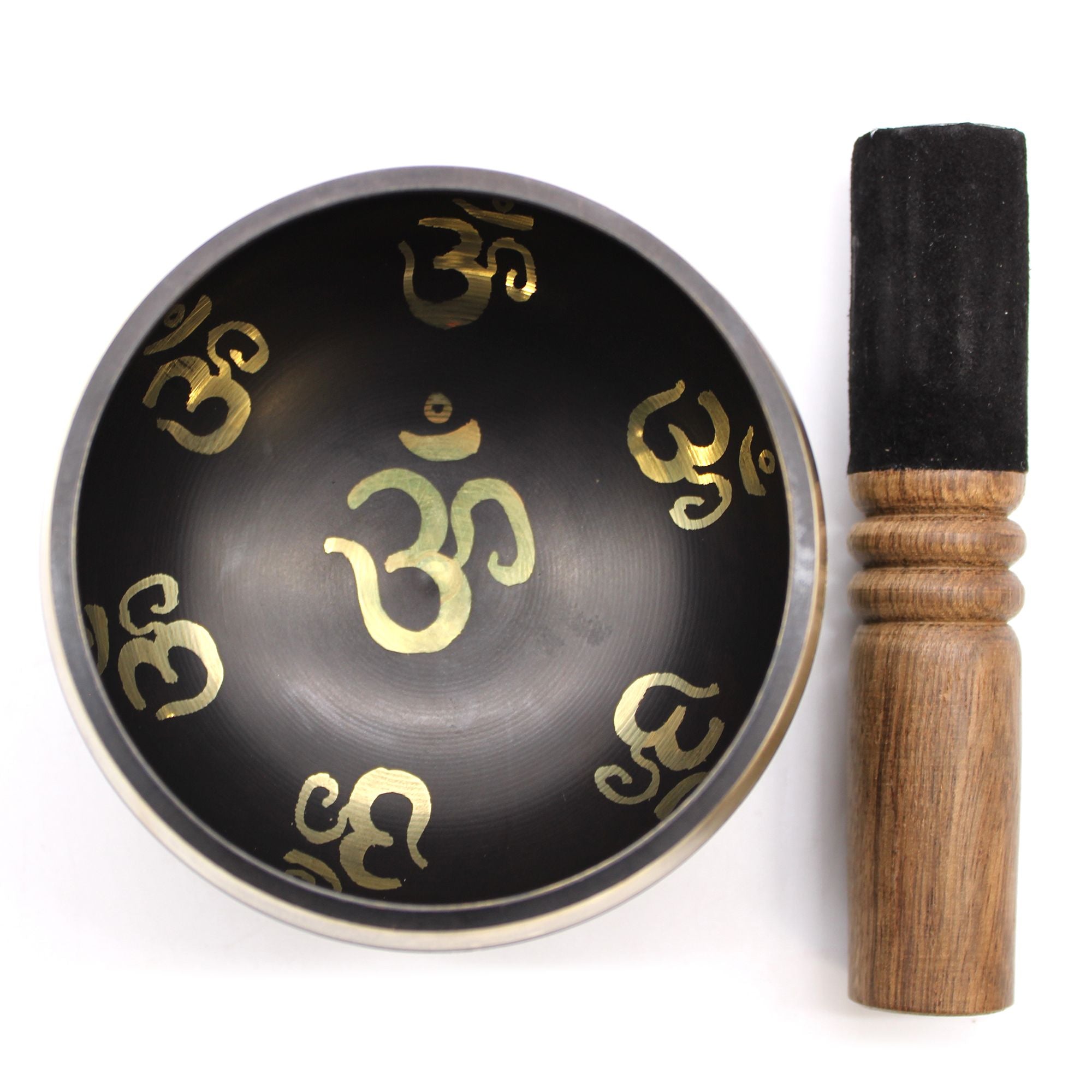 Set Campana Tibetana Yoga Om