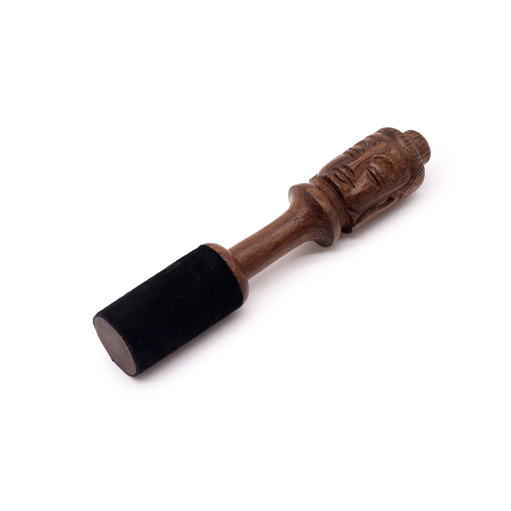 Bastoncino in Legno 14cm con Incisione Buddha