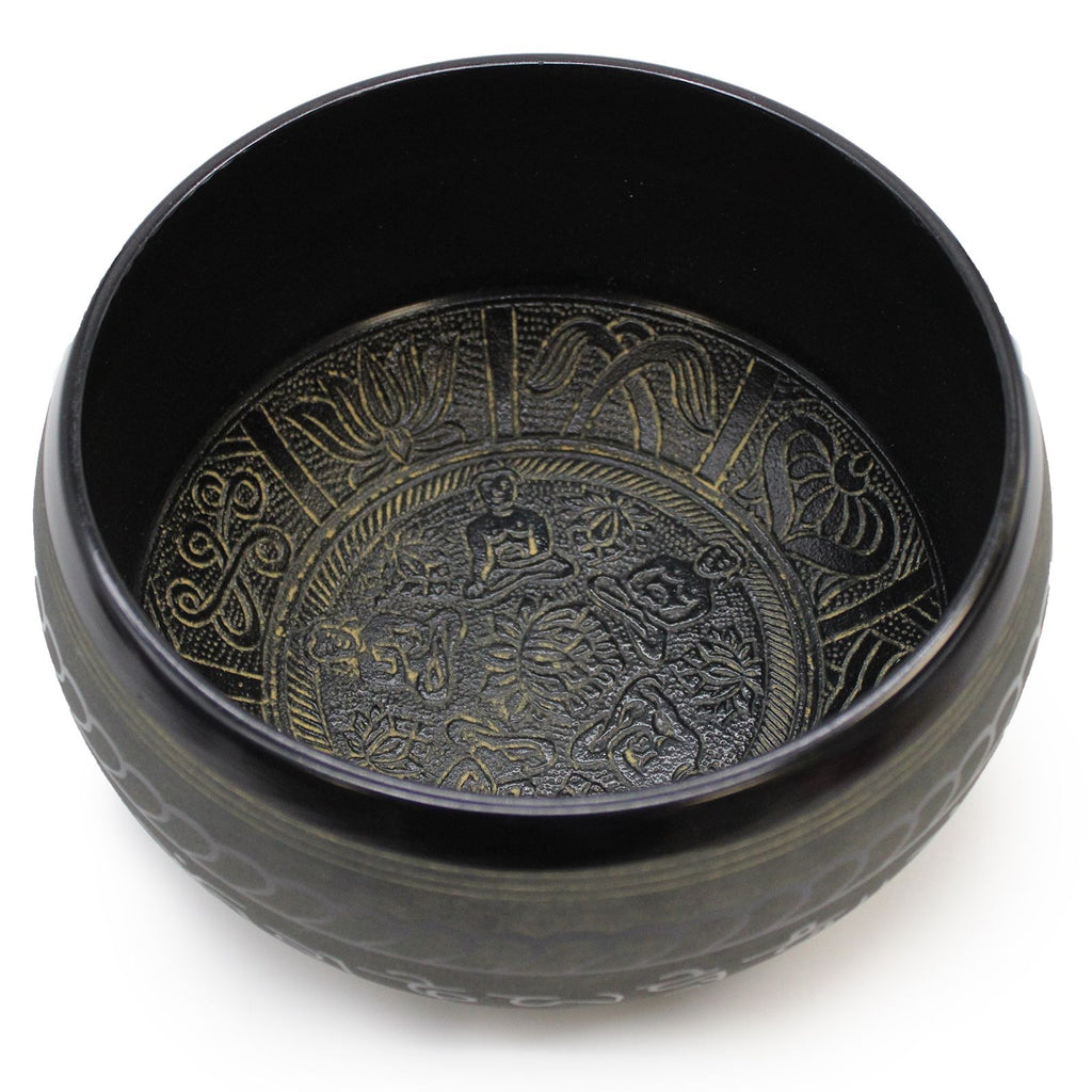 Campana Tibetana Extra Forte - Cinque Buddha