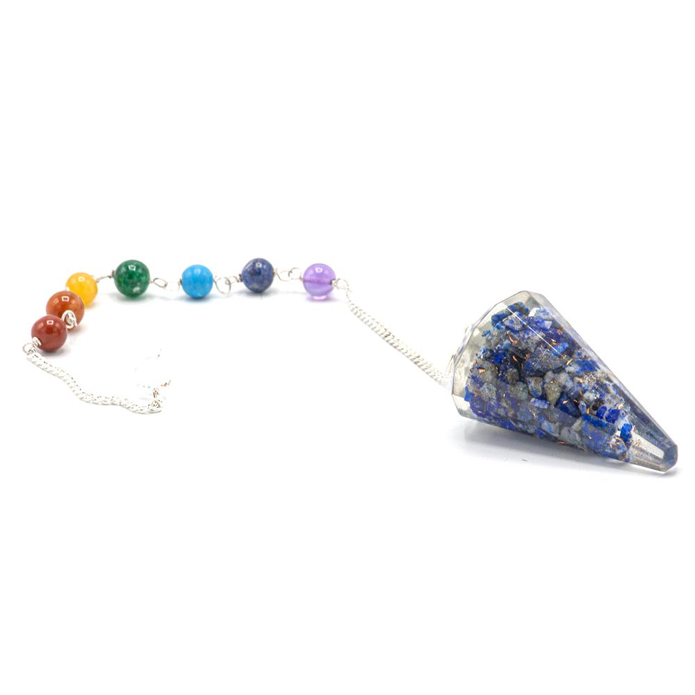 Pendente Orgonite Chakra - Lapislazzuli