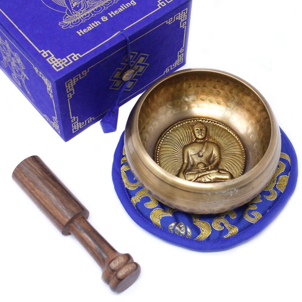 Set Campana Tibetana Buddha della Medicina 10cm