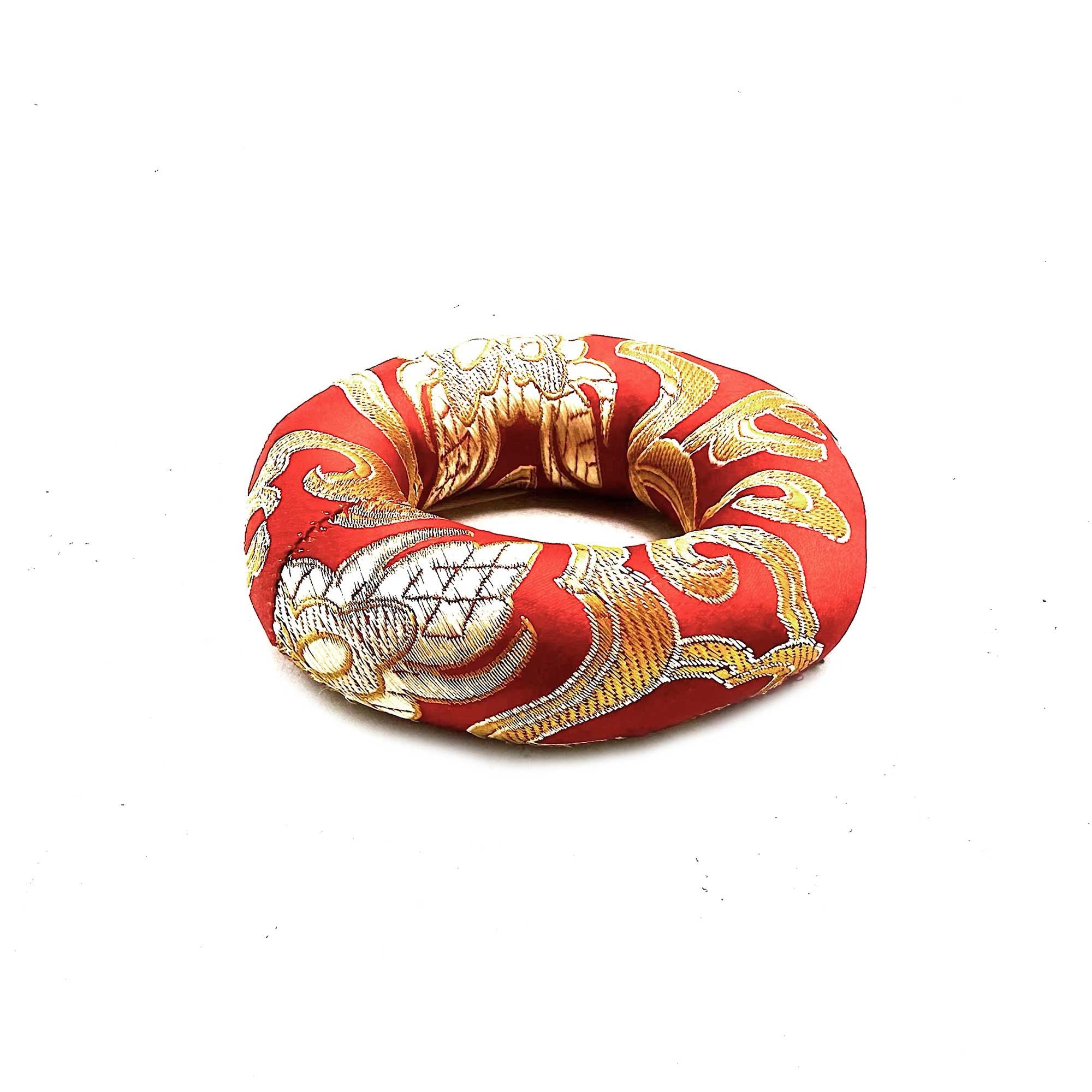 Cuscino Hoop 8cm per Campana Tibetana 10-12cm Rosso