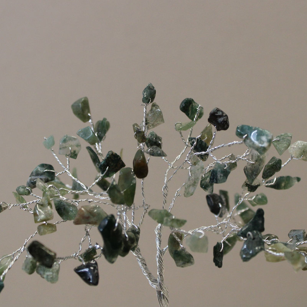 Albero di Gemme con Base Orgonite - A. Muschiata 80 Pietre