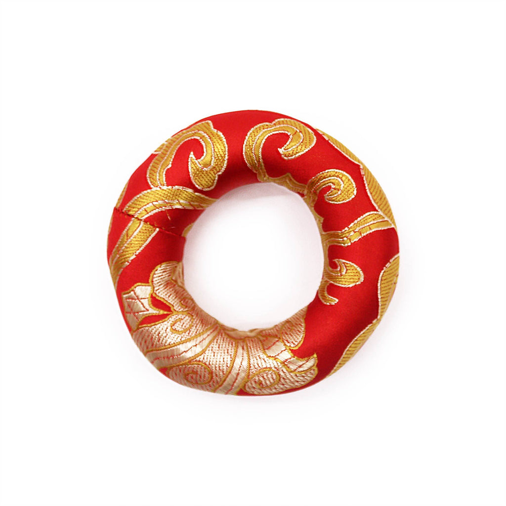 Cuscino Hoop 8cm per Campana Tibetana 10-12cm Rosso