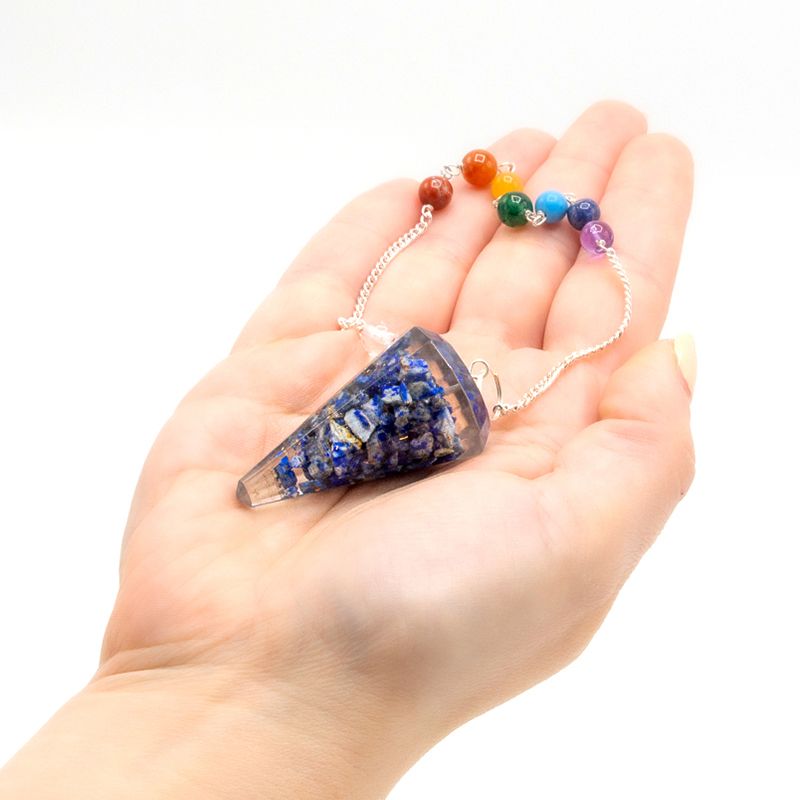 Pendente Orgonite Chakra - Lapislazzuli