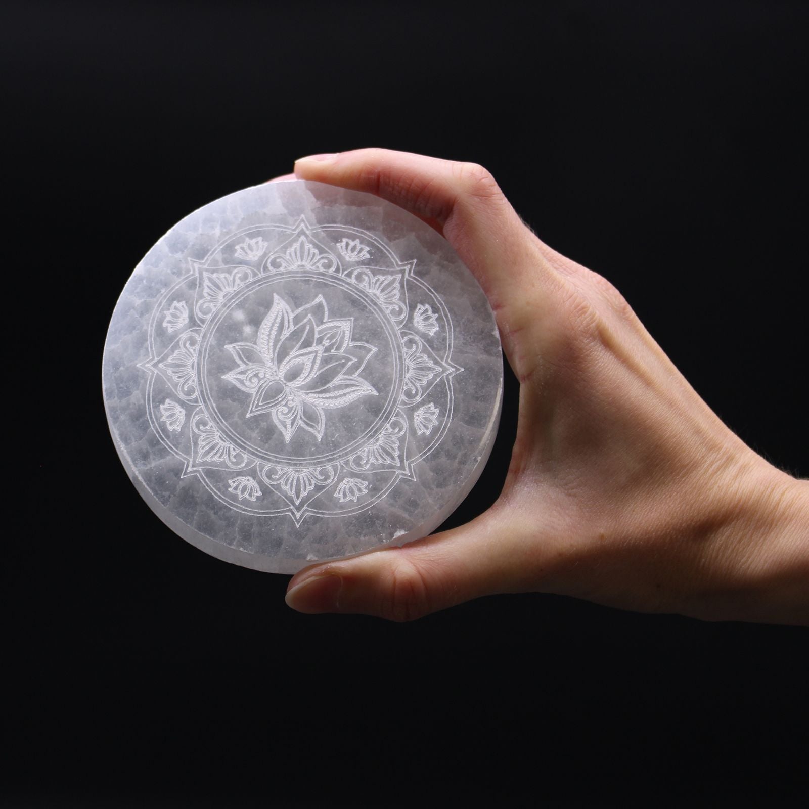Piatto di Ricarica 10cm - Mandala di Loto