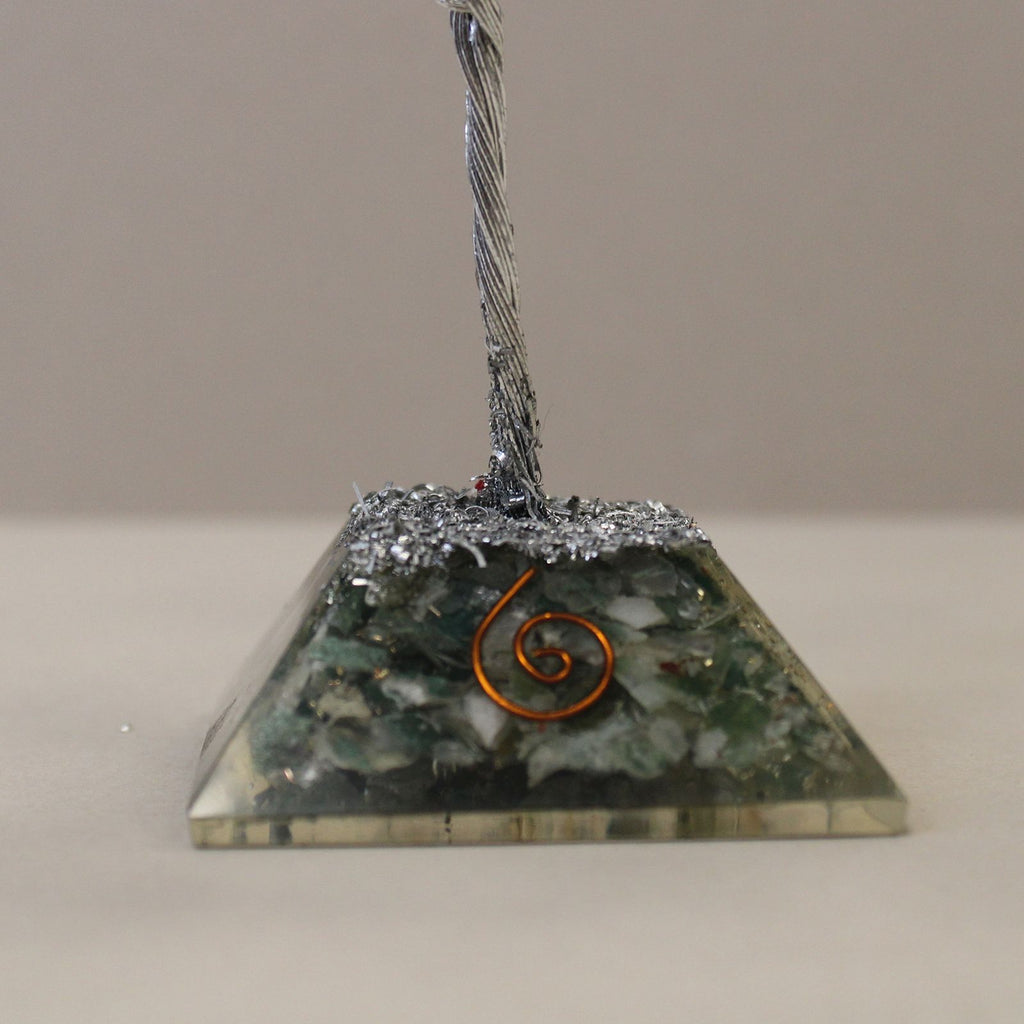 Albero di Gemme con Base Orgonite - A. Muschiata 80 Pietre