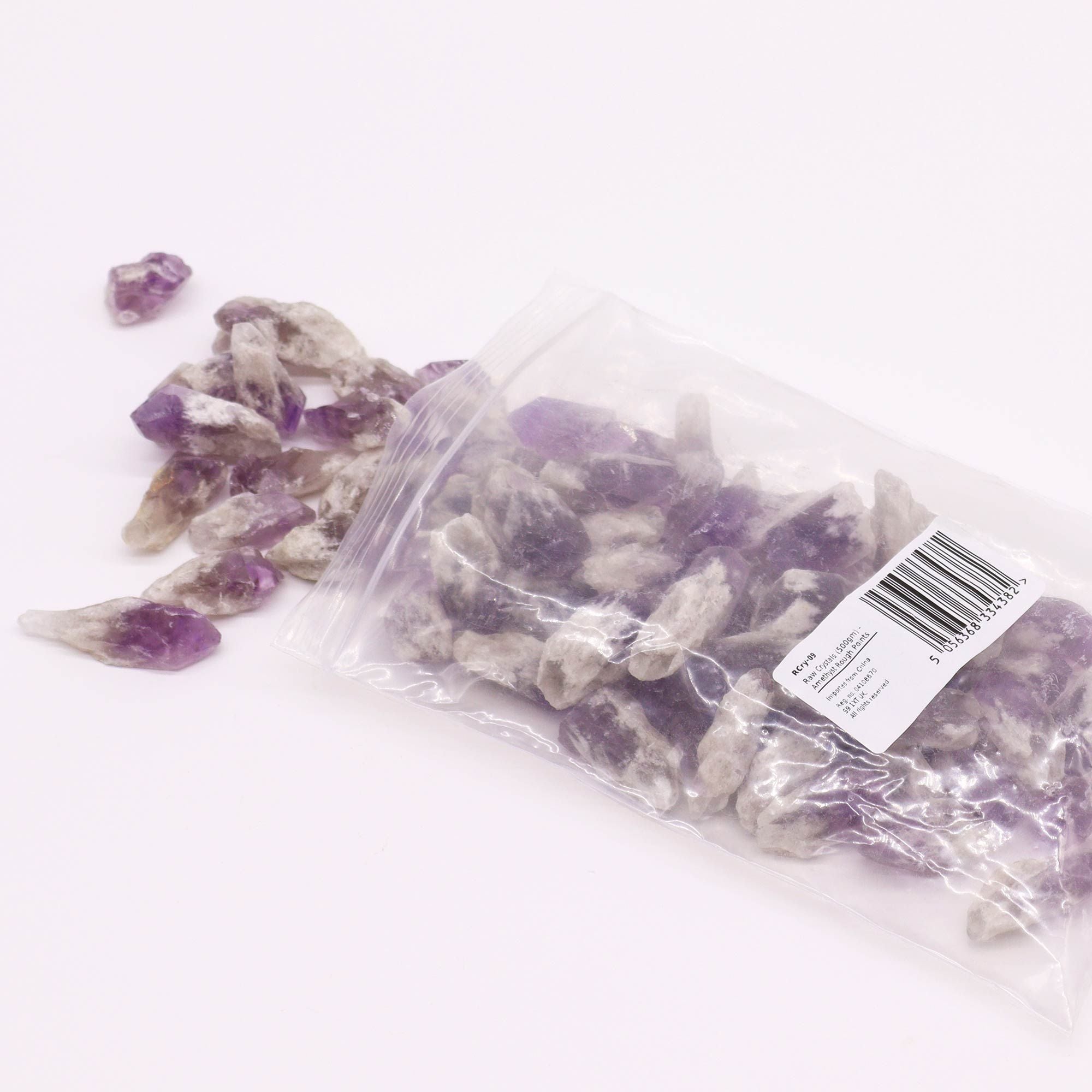 Ametista Grezza Punte - 500g Cristalli Naturali