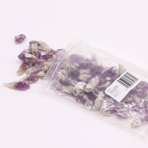 Ametista Grezza Punte - 500g Cristalli Naturali