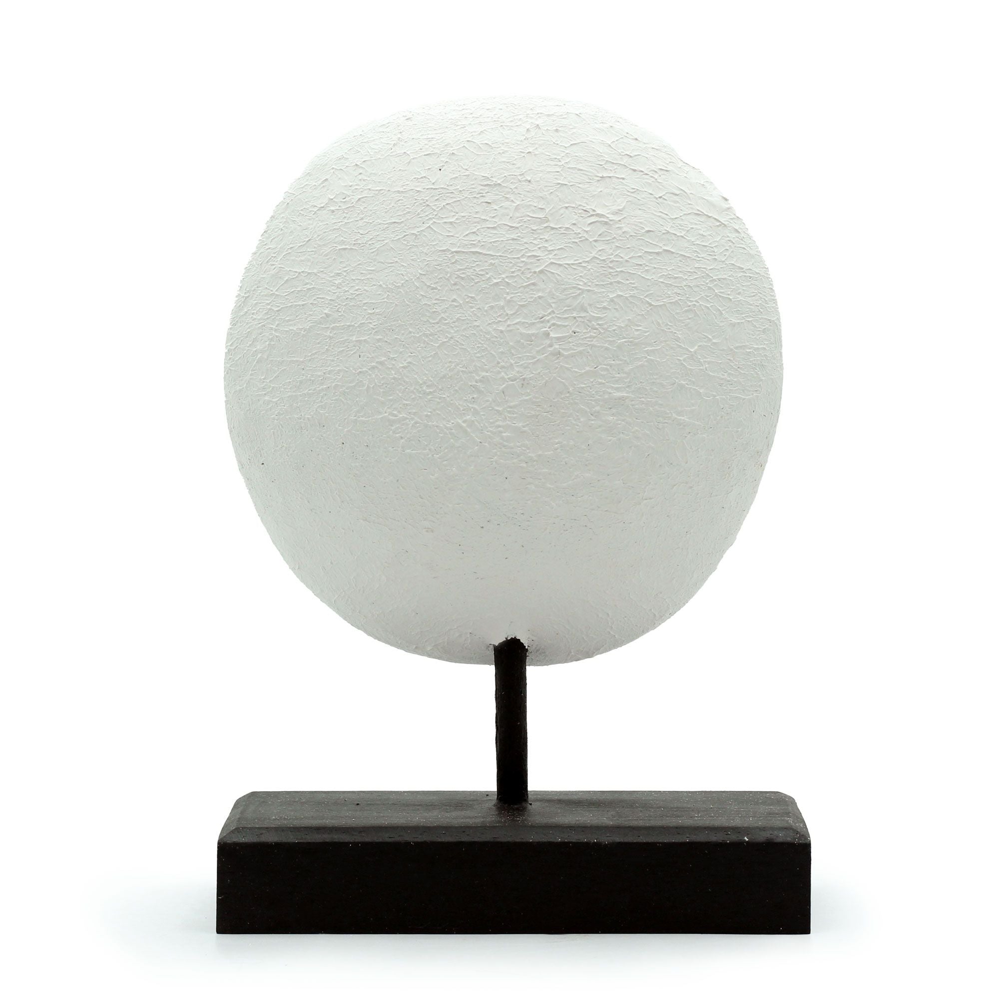 Maschera Decorativa Tribale Timor Bianca 27x20cm