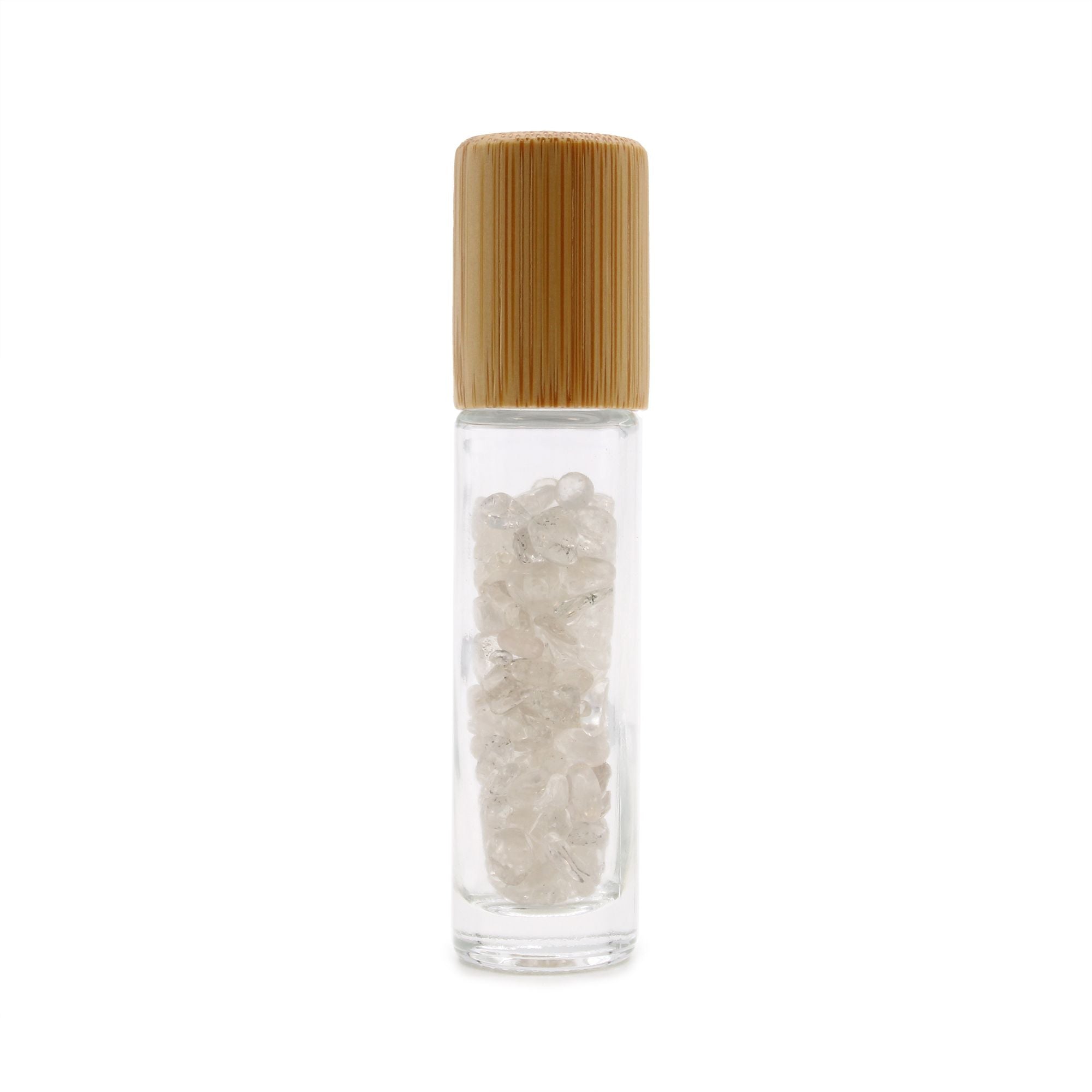 Roller Olio Essenziale al Quarzo con Tappo in Legno