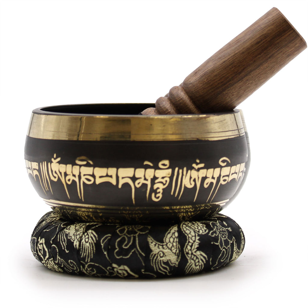 Set Campana Tibetana con Fiore di Loto