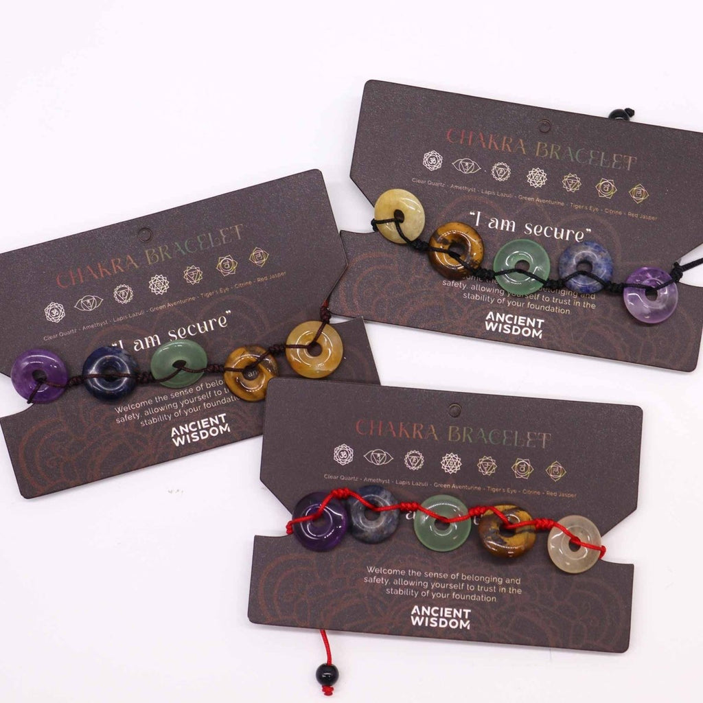 Bracciale Chakra String Dischi Grandi 1pezzo - Aureth
