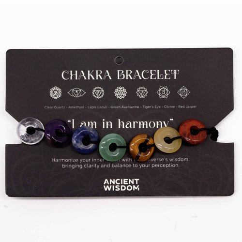 Bracciale Chakra String Mini Donuts 1 pezzo - Aureth
