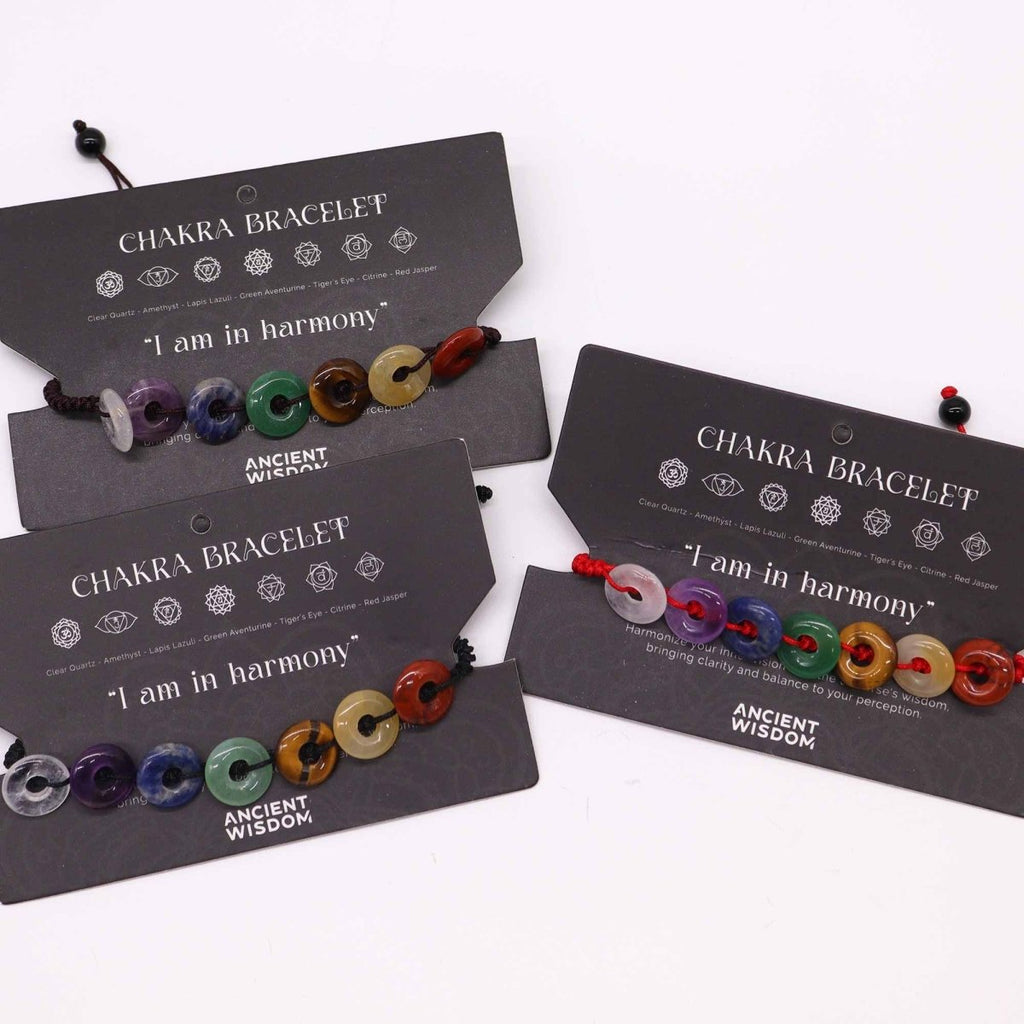 Bracciale Chakra String Mini Donuts 1 pezzo - Aureth