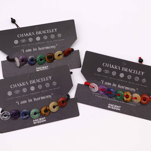 Bracciale Chakra String Mini Donuts 1 pezzo - Aureth