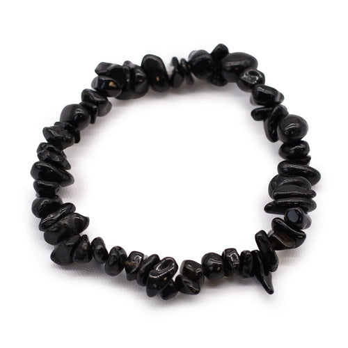 Bracciale Chipstone - Agata Nera - Aureth