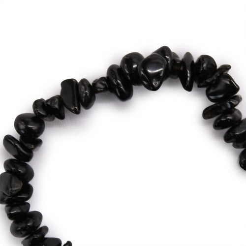 Bracciale Chipstone - Agata Nera - Aureth