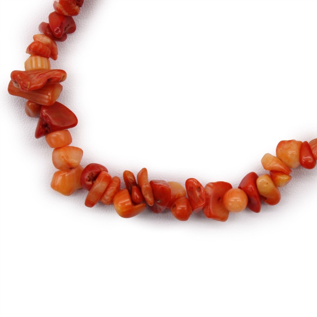 Bracciale Chipstone - Diaspro Arancione - Aureth