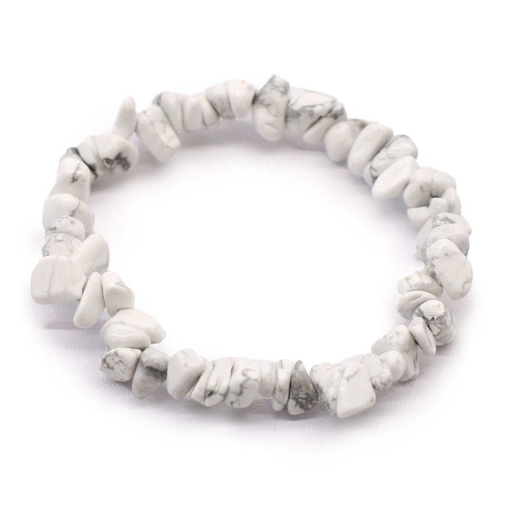 Bracciale Chipstone - Diaspro Bianco - Aureth
