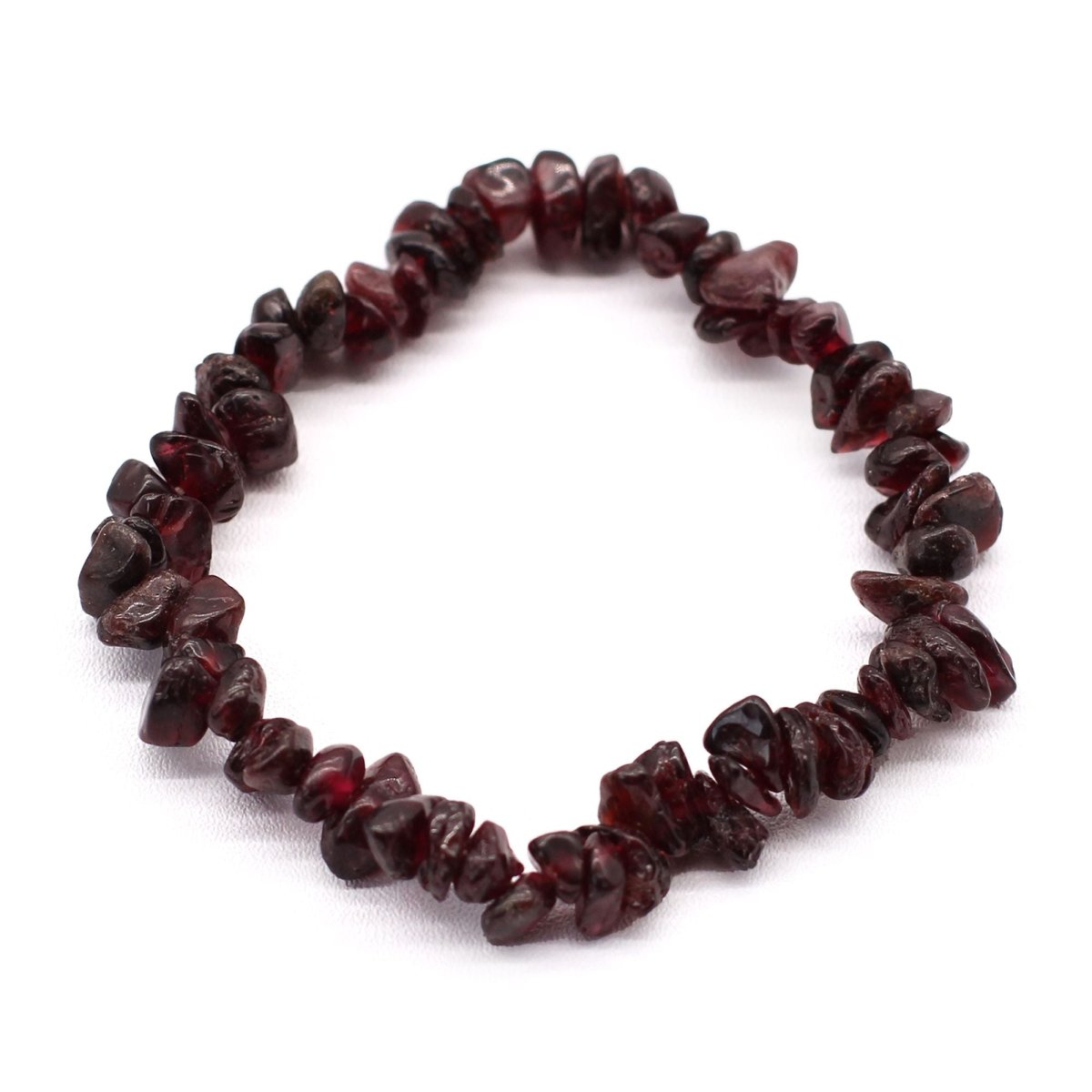Bracciale Chipstone - Granato Rosso - Aureth
