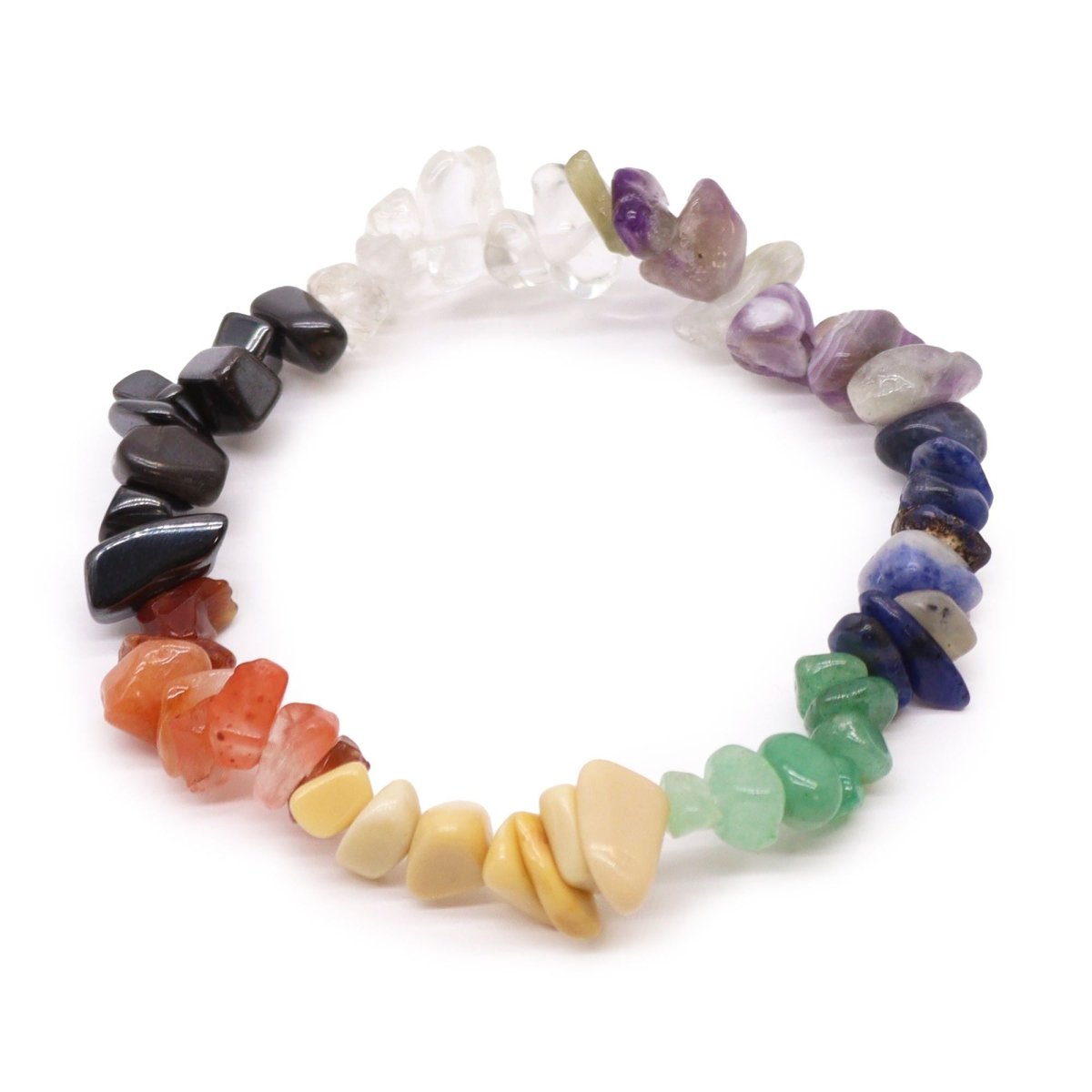 Bracciale Chipstone - Pietre Chakra - Aureth