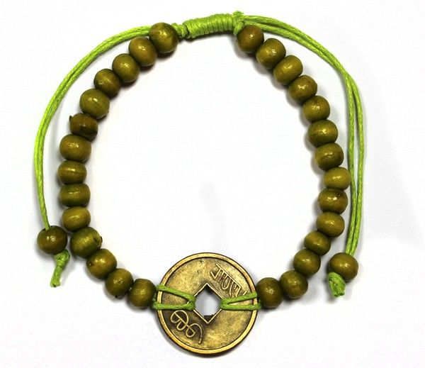 Bracciale Feng-Shui Fortuna - Verde Lime - Aureth