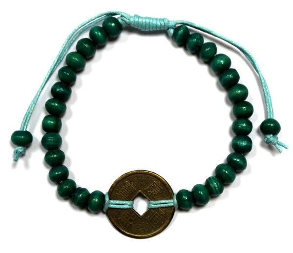 Bracciale Feng-Shui Portafortuna - Verde - Aureth